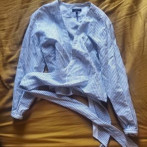 Rag n Bone wrap shirt!